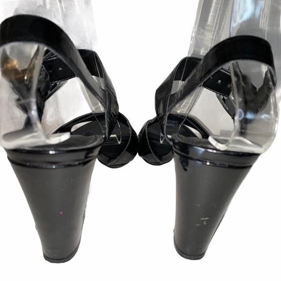 J. Crew Sydney Patent Leather Heeled Sandal size 6 - Picture 5 of 11